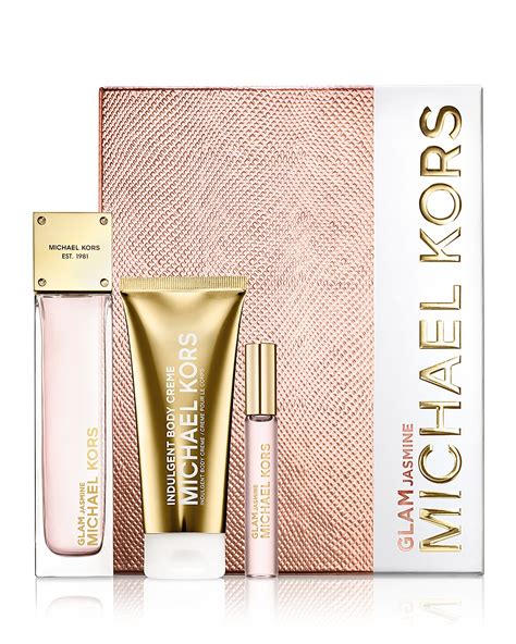 glam jasmine michael kors 3.4|glam jasmine gift set.